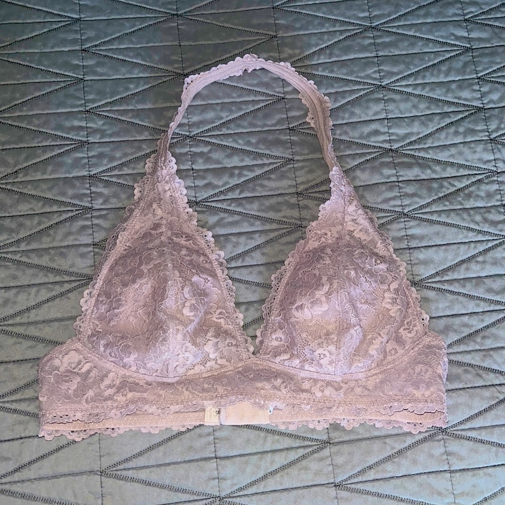 Garage Halter Lace Bralette